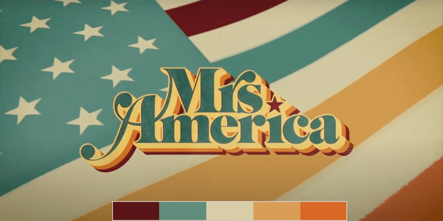 Cartel de la miniserie "Mrs. America"